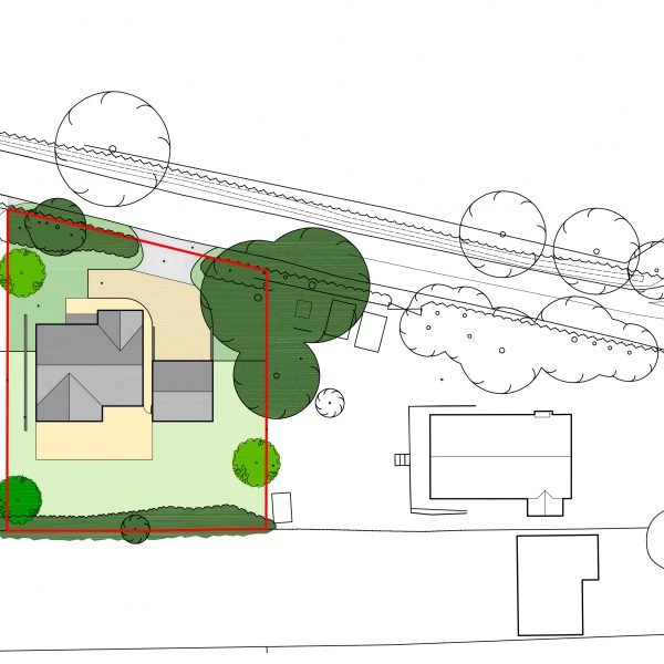 Amended layout Penallt Site Layout